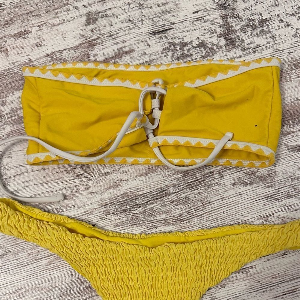 Zaful Yellow Bikini Set - Picture 3 of 3